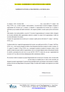 Avviso ai Lavoratori per la designazione/elezione del Rappresentante dei Lavoratori per la Sicurezza (RLS)